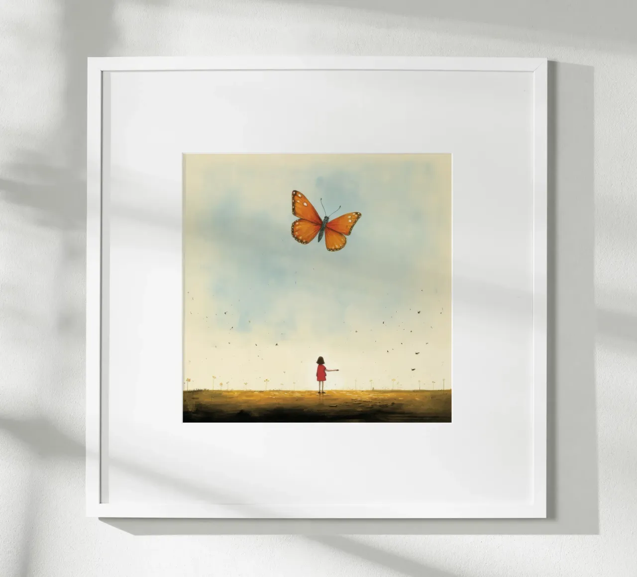 Farfalla minimale 4 poster da Minimal Animal Art