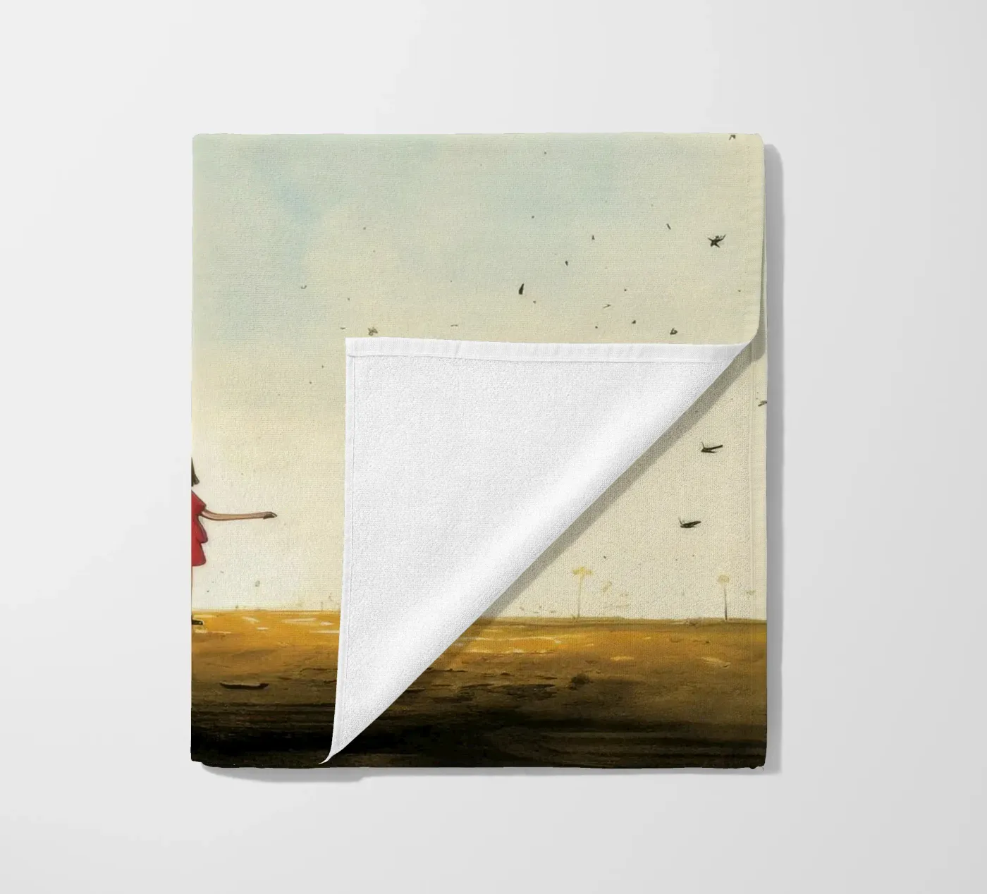 Farfalla minimale telo mare da Minimal Animal Art