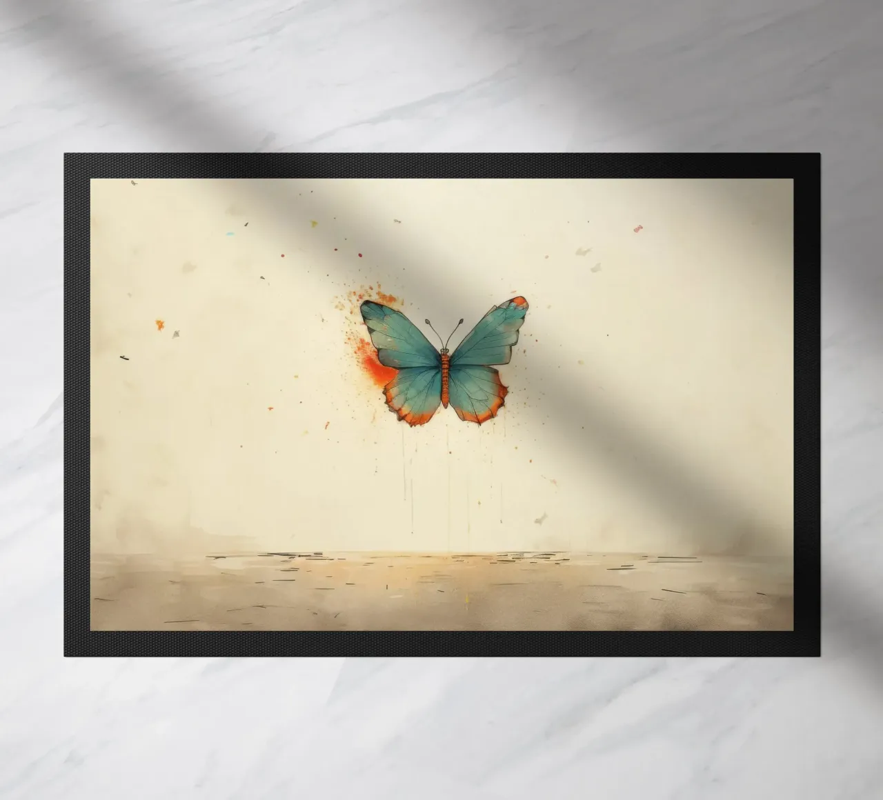 Farfalla minimale zerbino da Minimal Animal Art