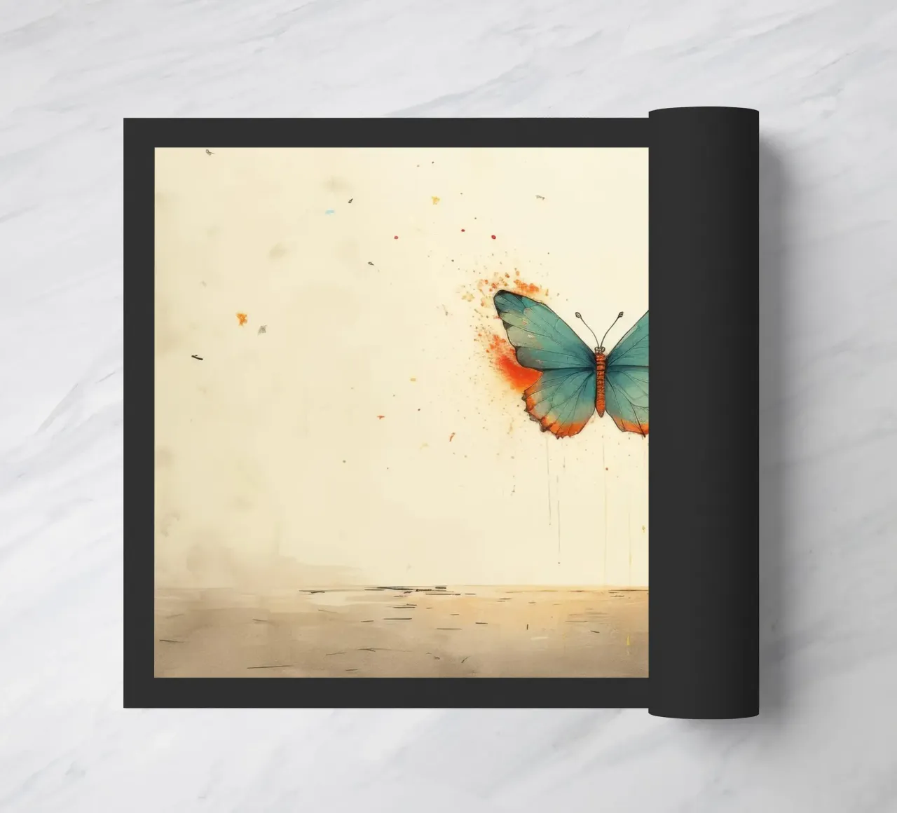 Farfalla minimale zerbino da Minimal Animal Art