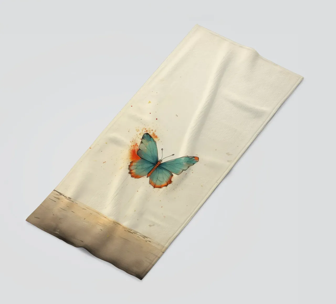 Farfalla minima 1 telo mare da Minimal Animal Art