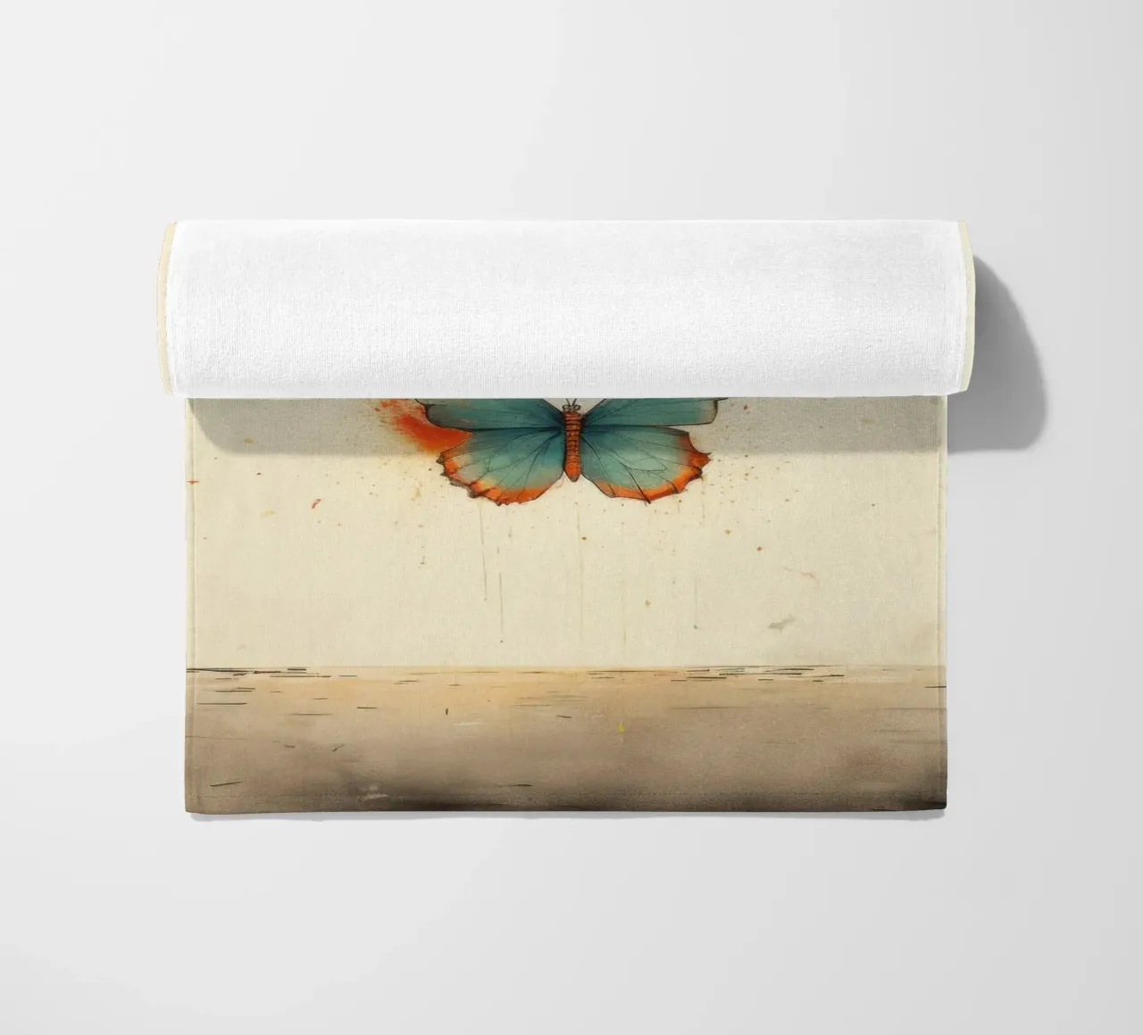 Farfalla minima 1 telo mare da Minimal Animal Art