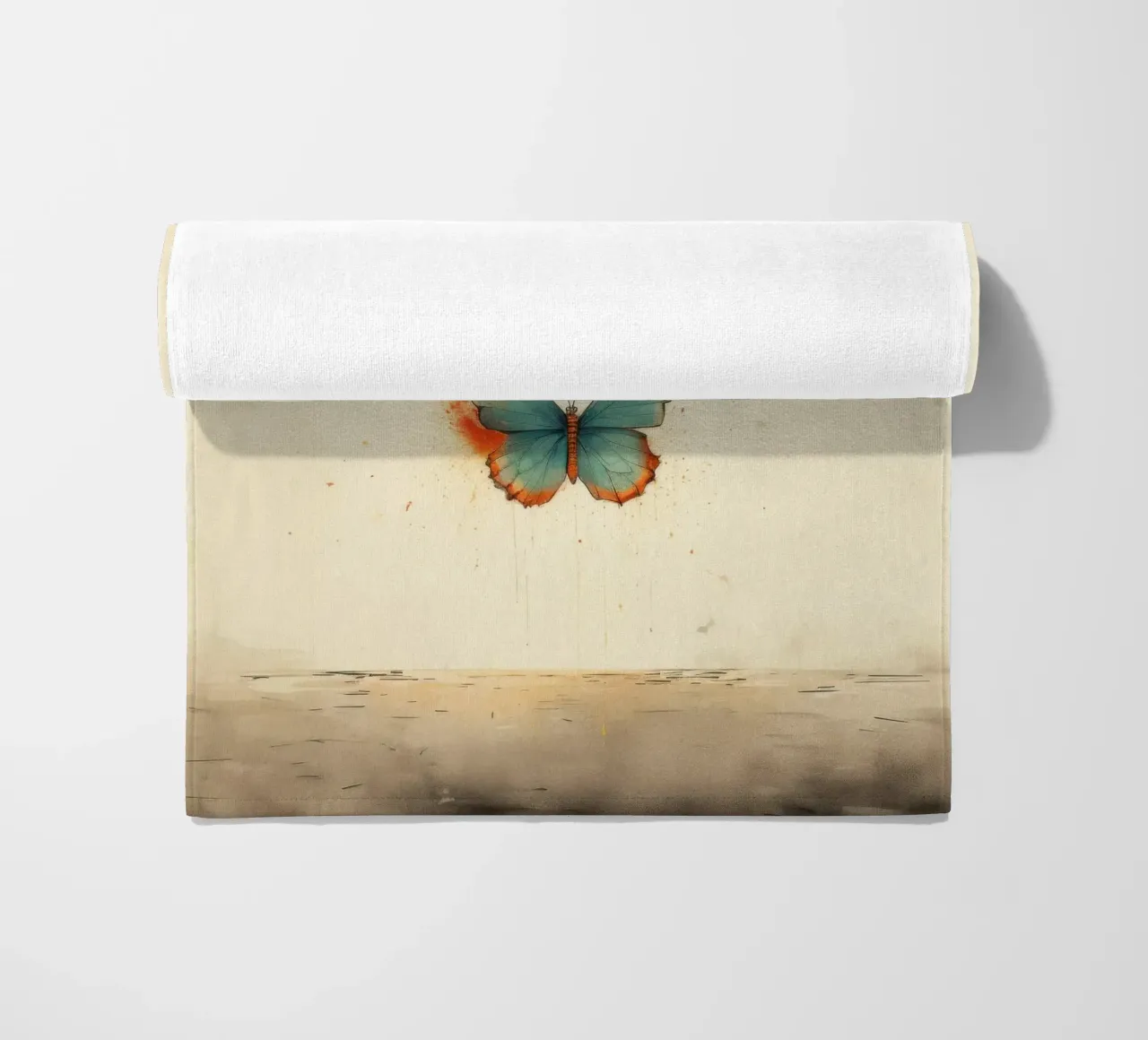 Farfalla minima 1 telo mare da Minimal Animal Art