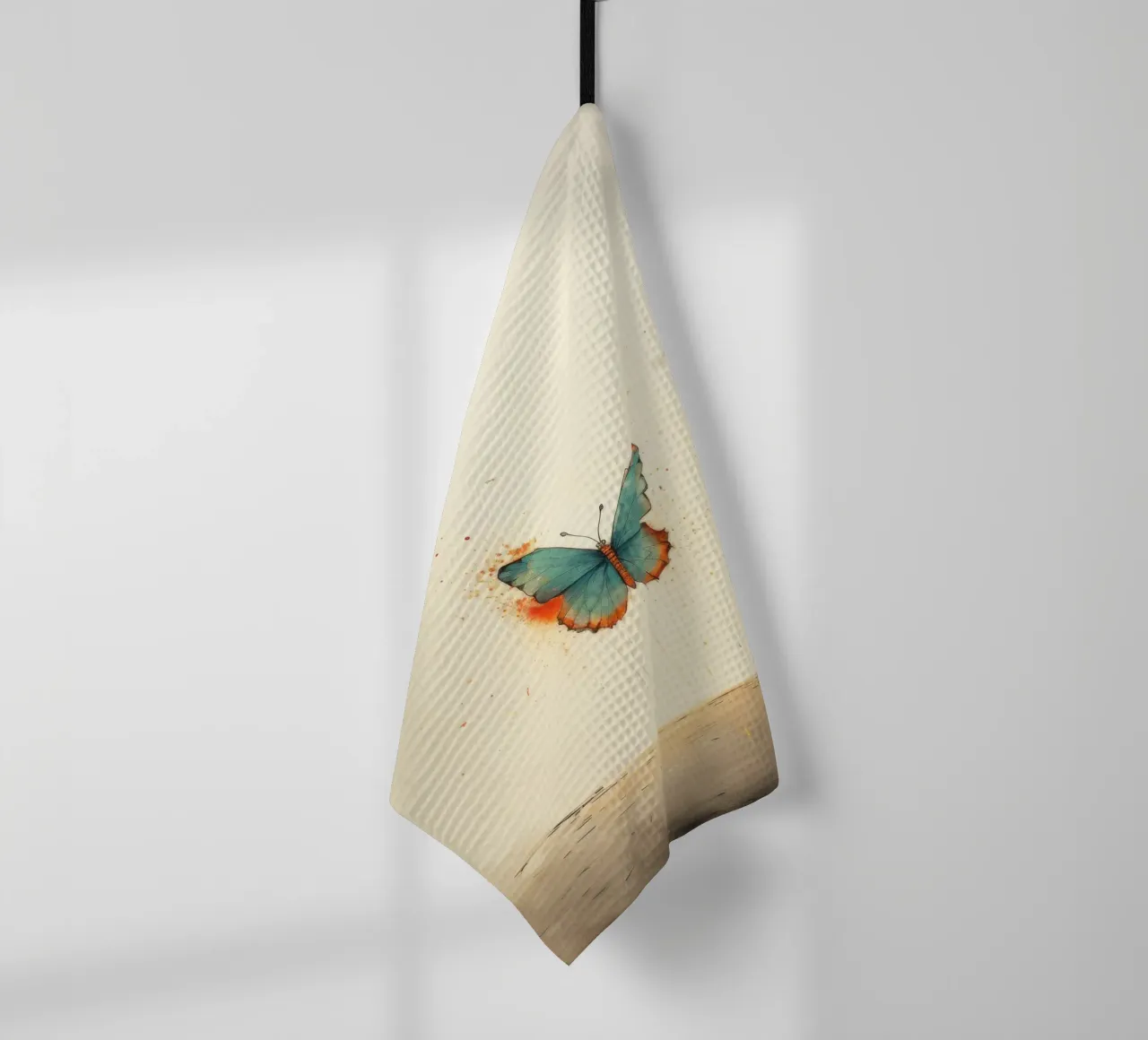 Papillon minimal 1 torchon de Minimal Animal Art