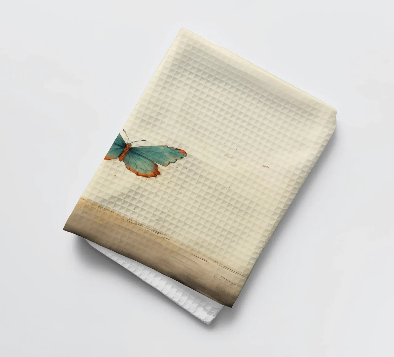 Papillon minimal 1 torchon de Minimal Animal Art