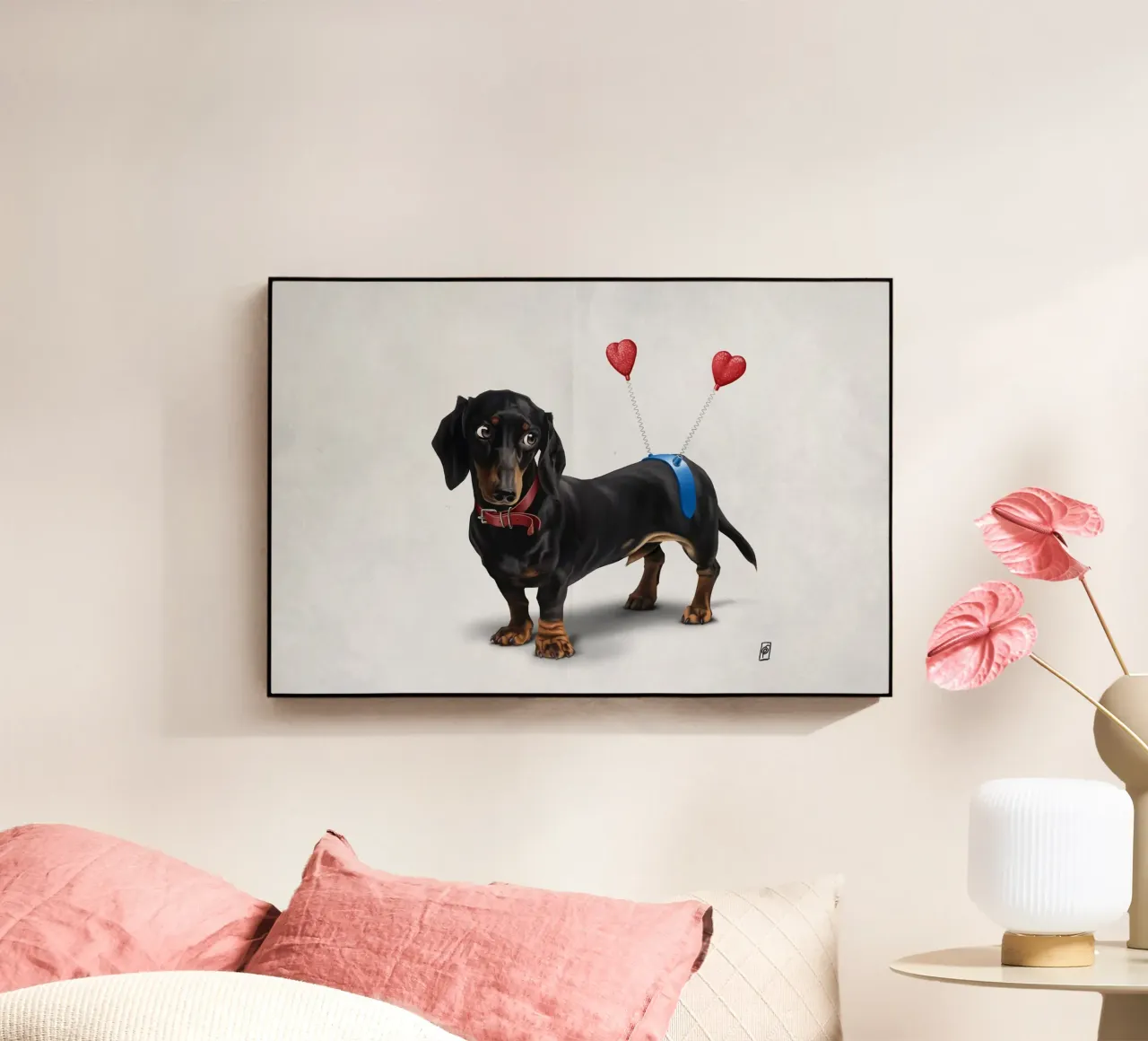 Butt (Wordless) plexiglass da Rob Art | Illustration