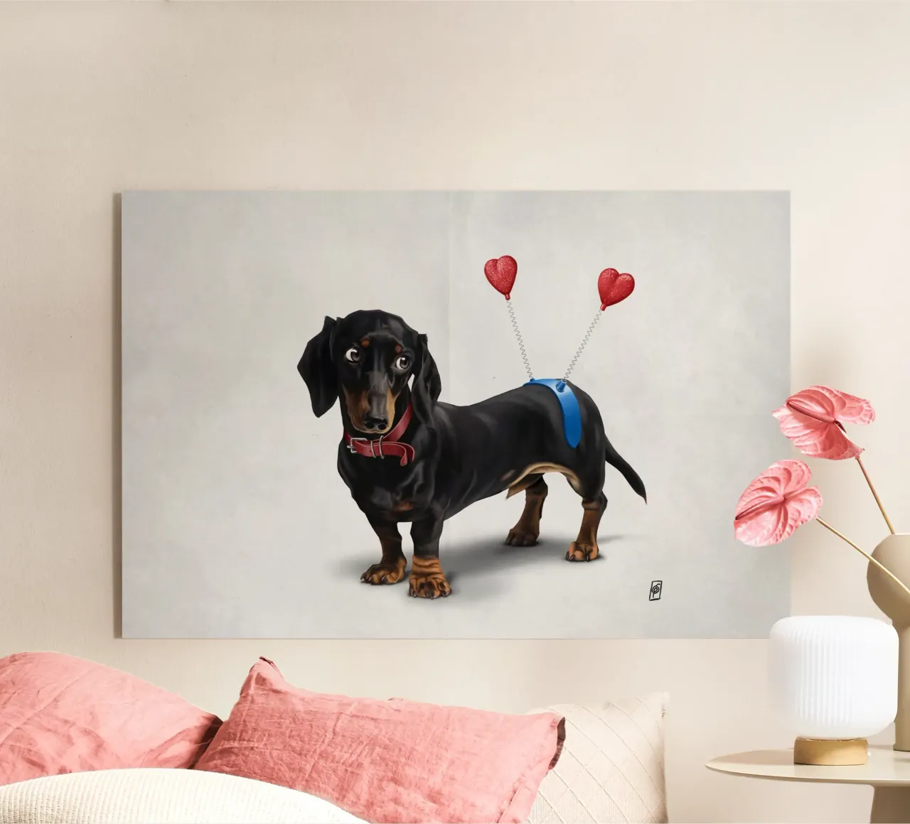 Butt (Wordless) plexiglass da Rob Art | Illustration