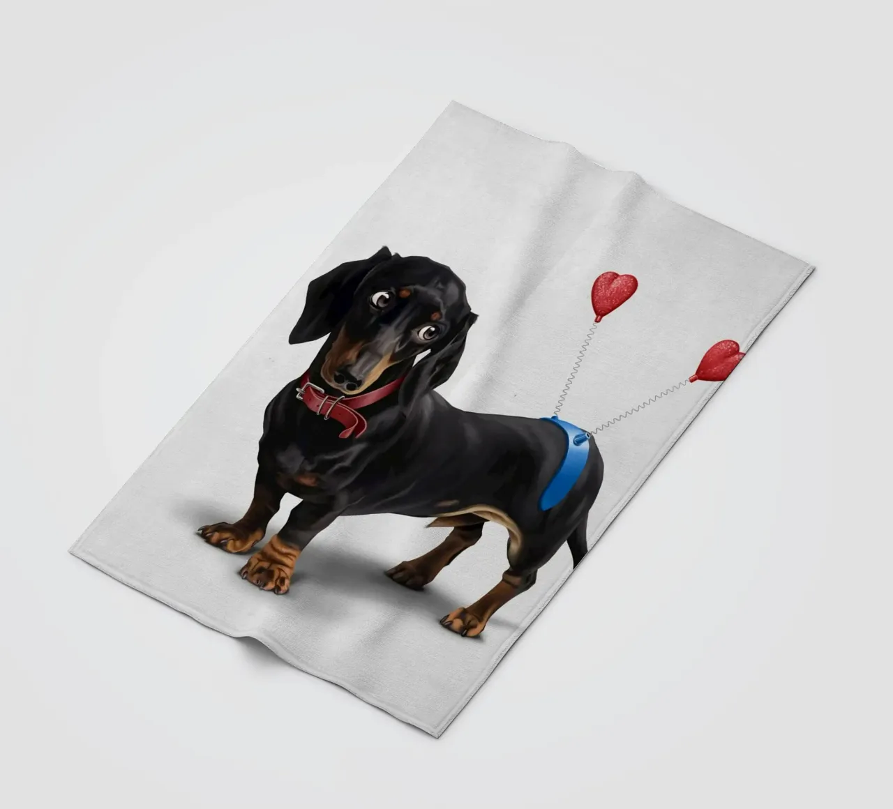 Butt (Wordless) coperta in pile da Rob Art | Illustration