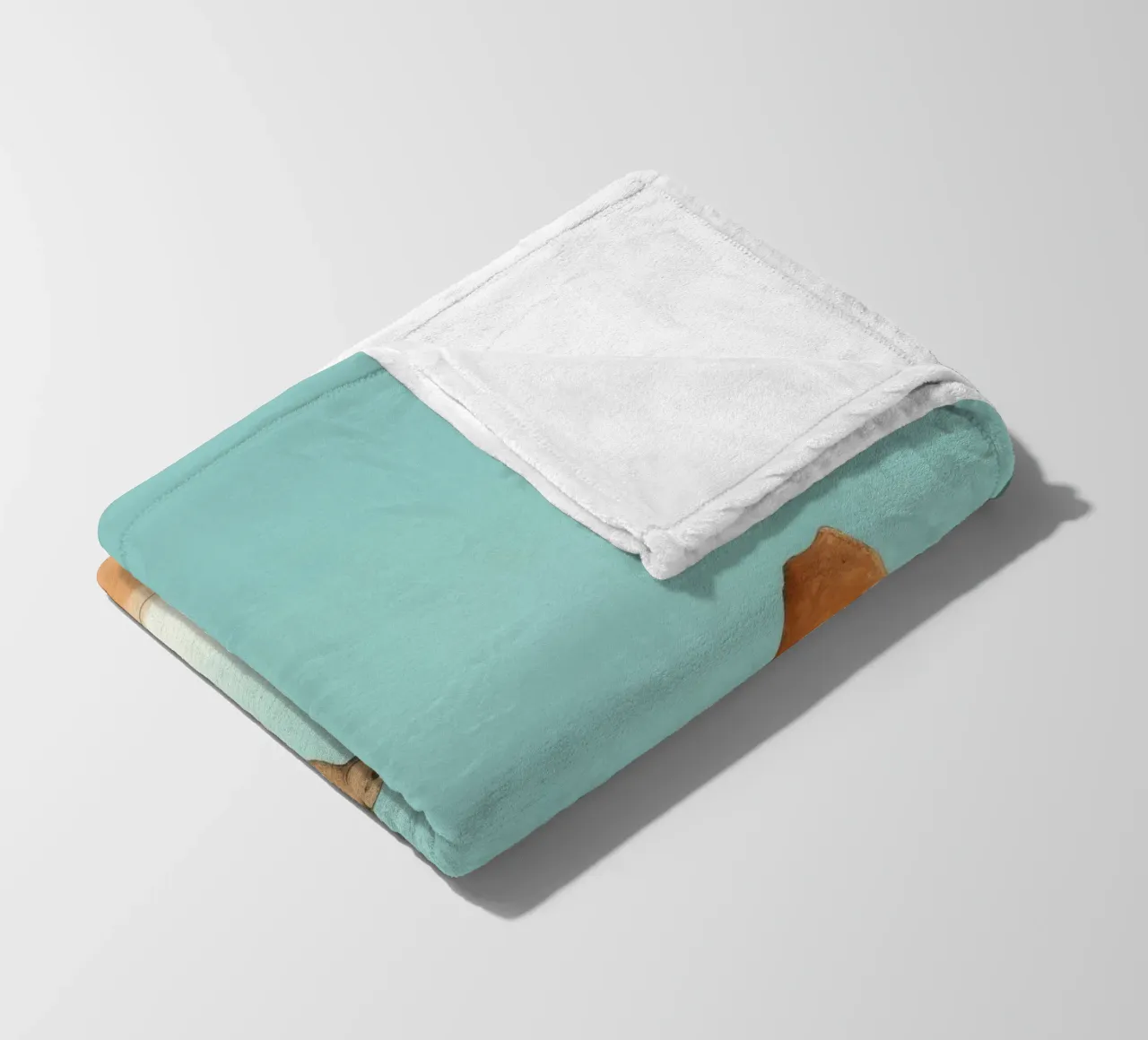 Minimal Camel 2 coperta in pile da Minimal Animal Art