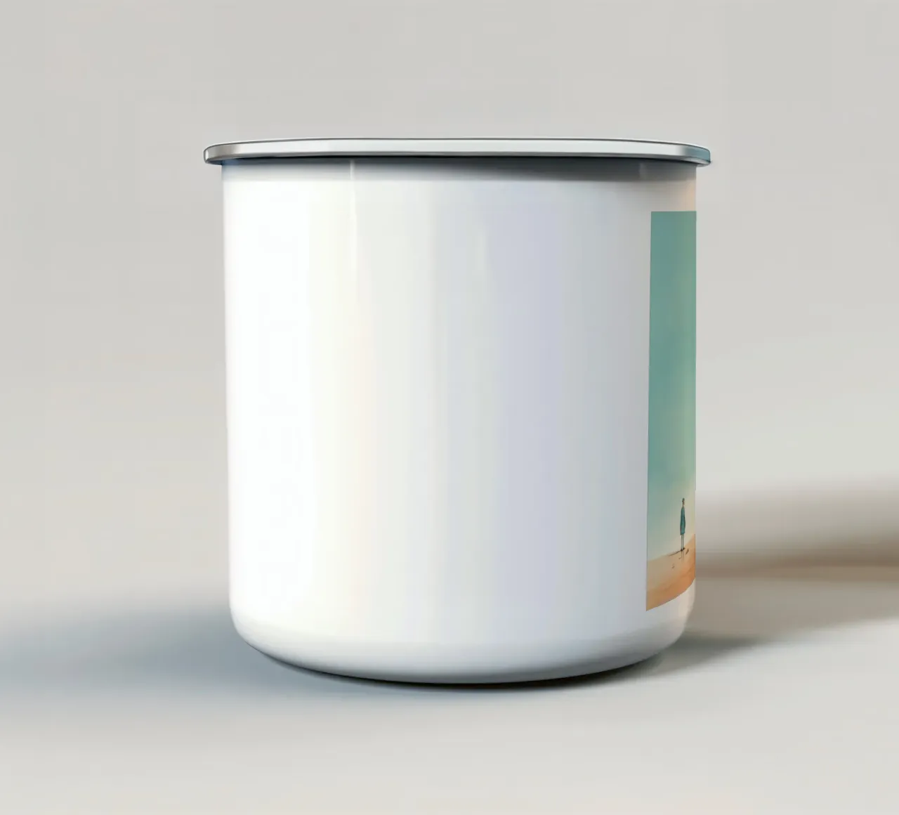 Minimal Camel 2 tazza in smalto da Minimal Animal Art