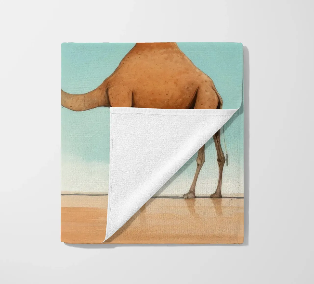 Minimal Camel 2 telo mare da Minimal Animal Art