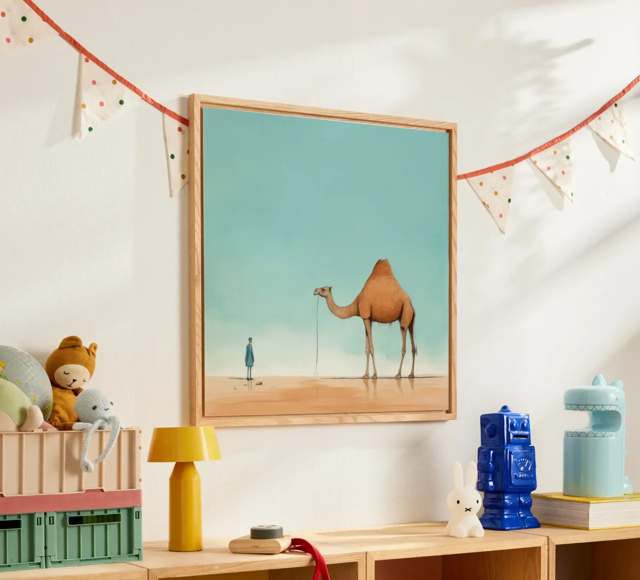 Minimal Camel 2 plexiglass da Minimal Animal Art