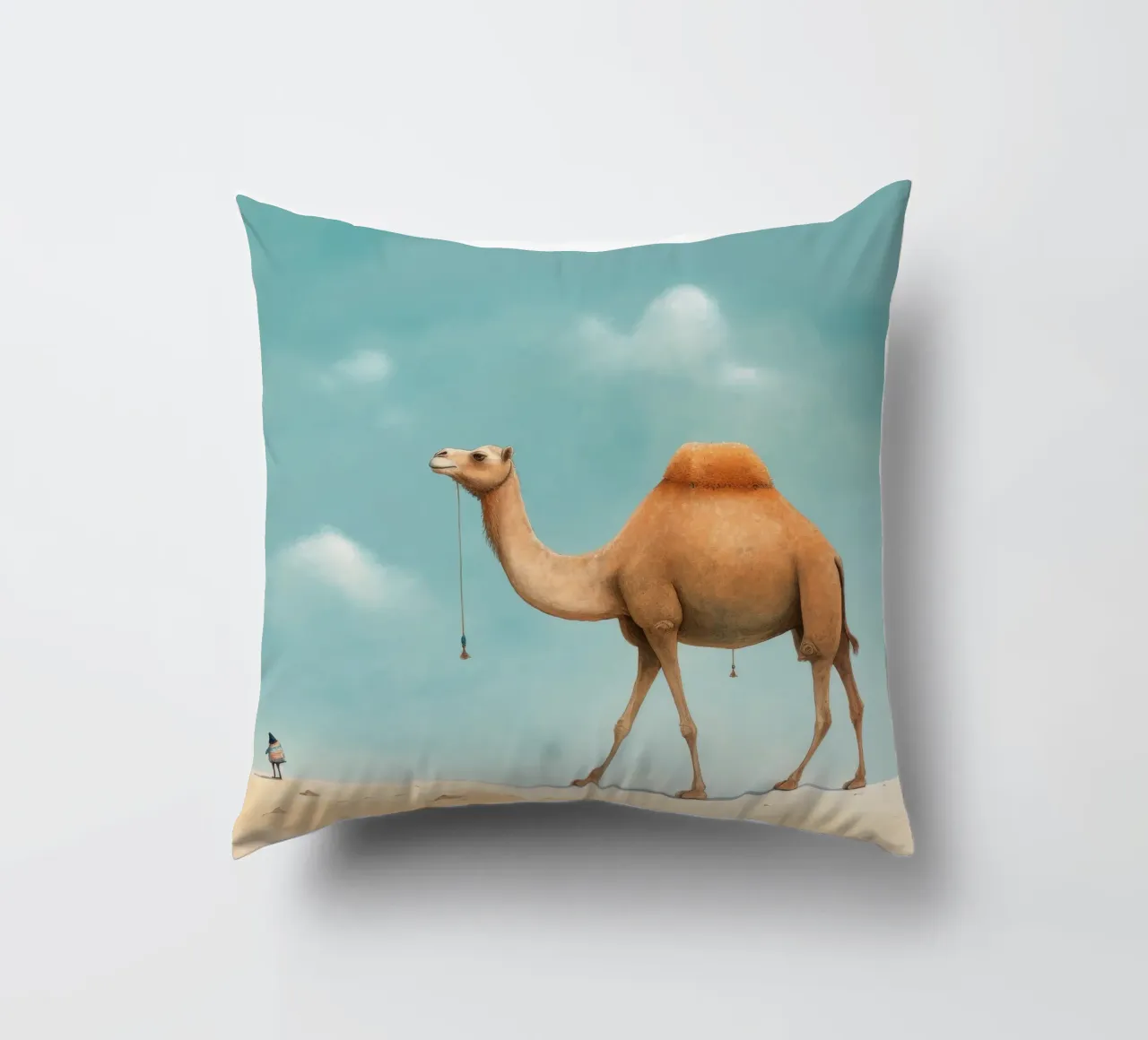 Cammello minimale 3 cuscino da Minimal Animal Art