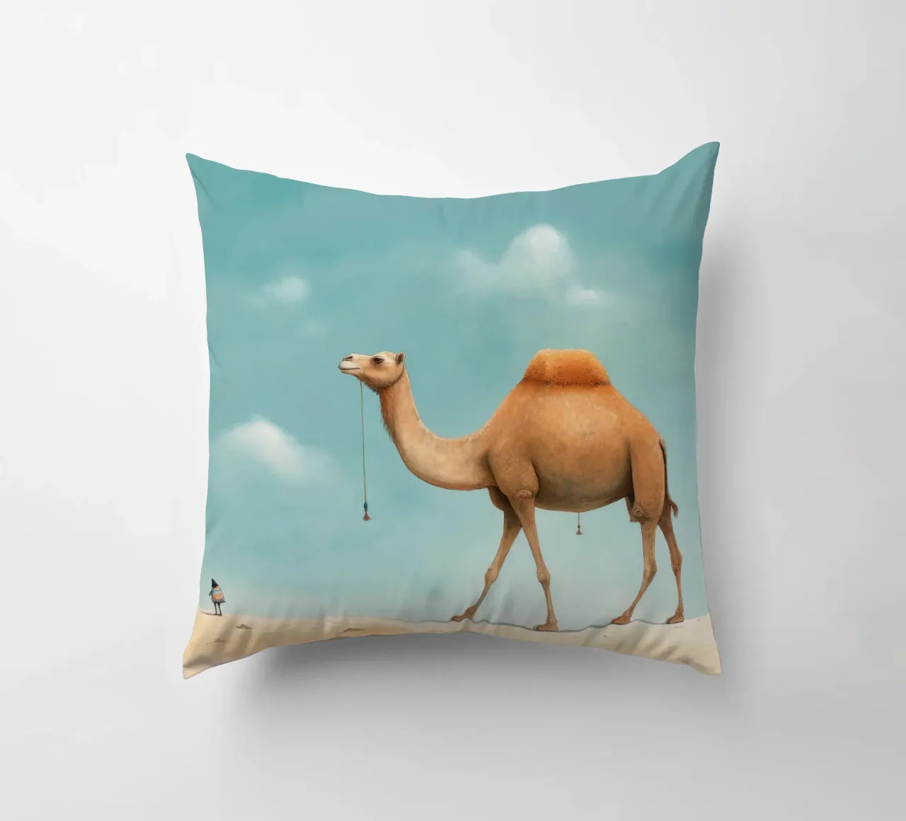 Cammello minimale 3 cuscino da Minimal Animal Art
