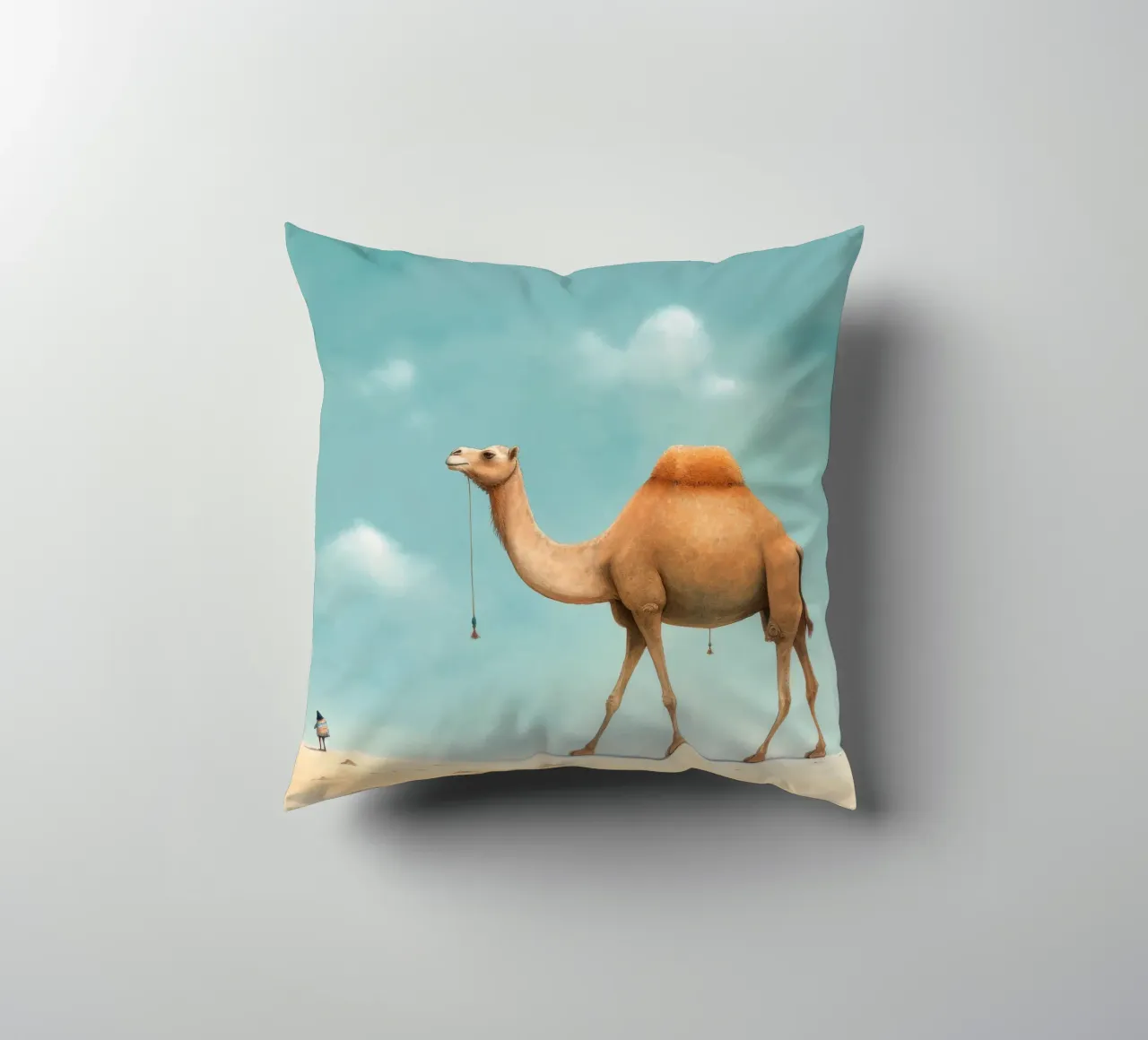 Cammello minimale 3 cuscino da Minimal Animal Art