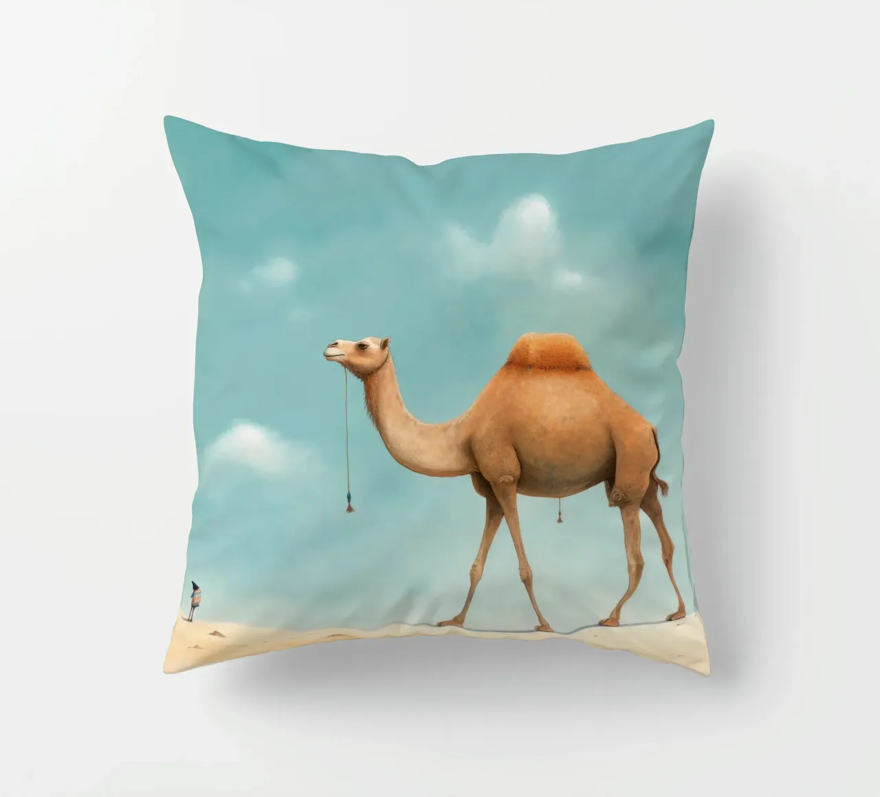 Cammello minimale 3 cuscino da Minimal Animal Art