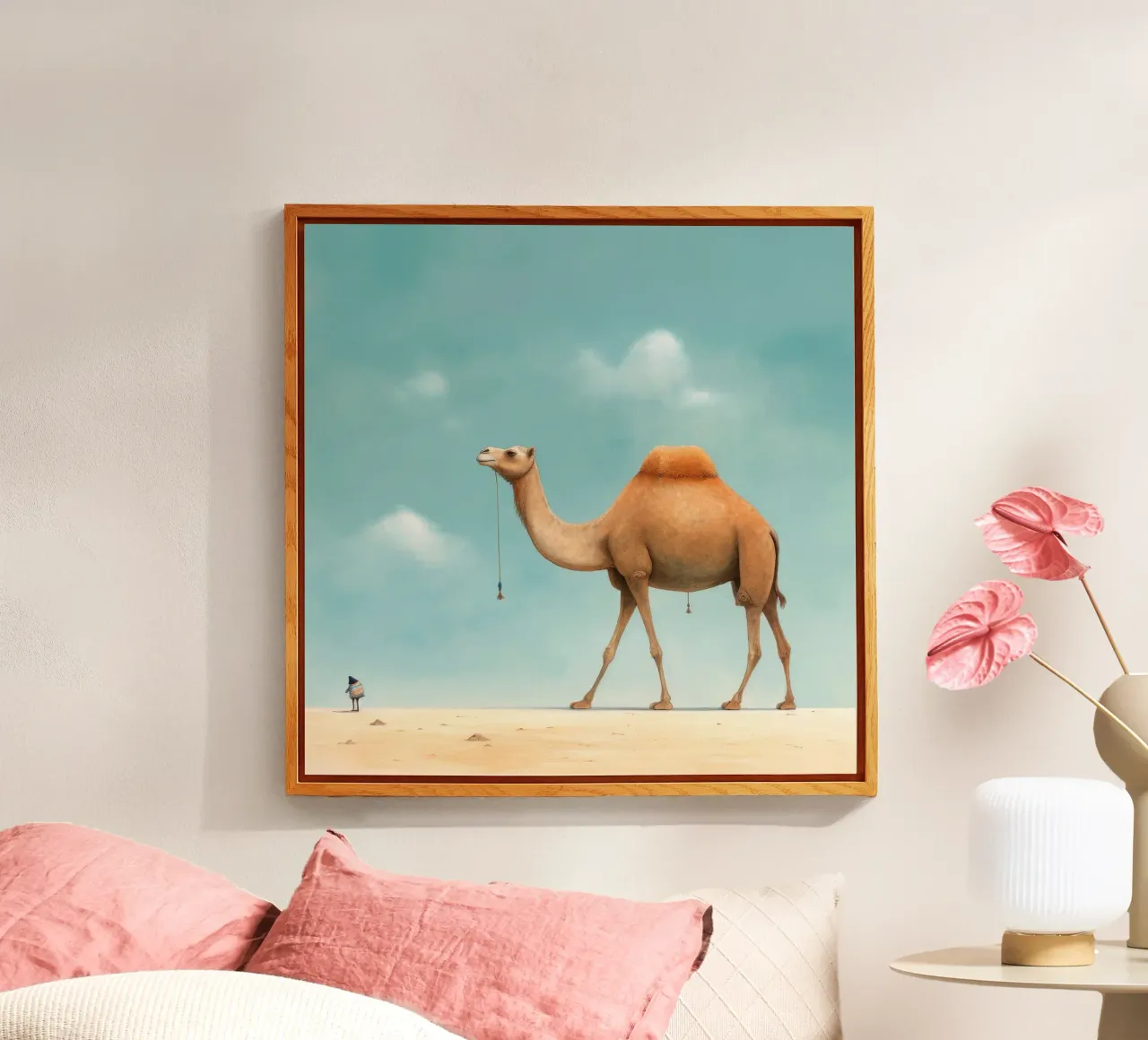 Camel minimale plexiglass da Minimal Animal Art