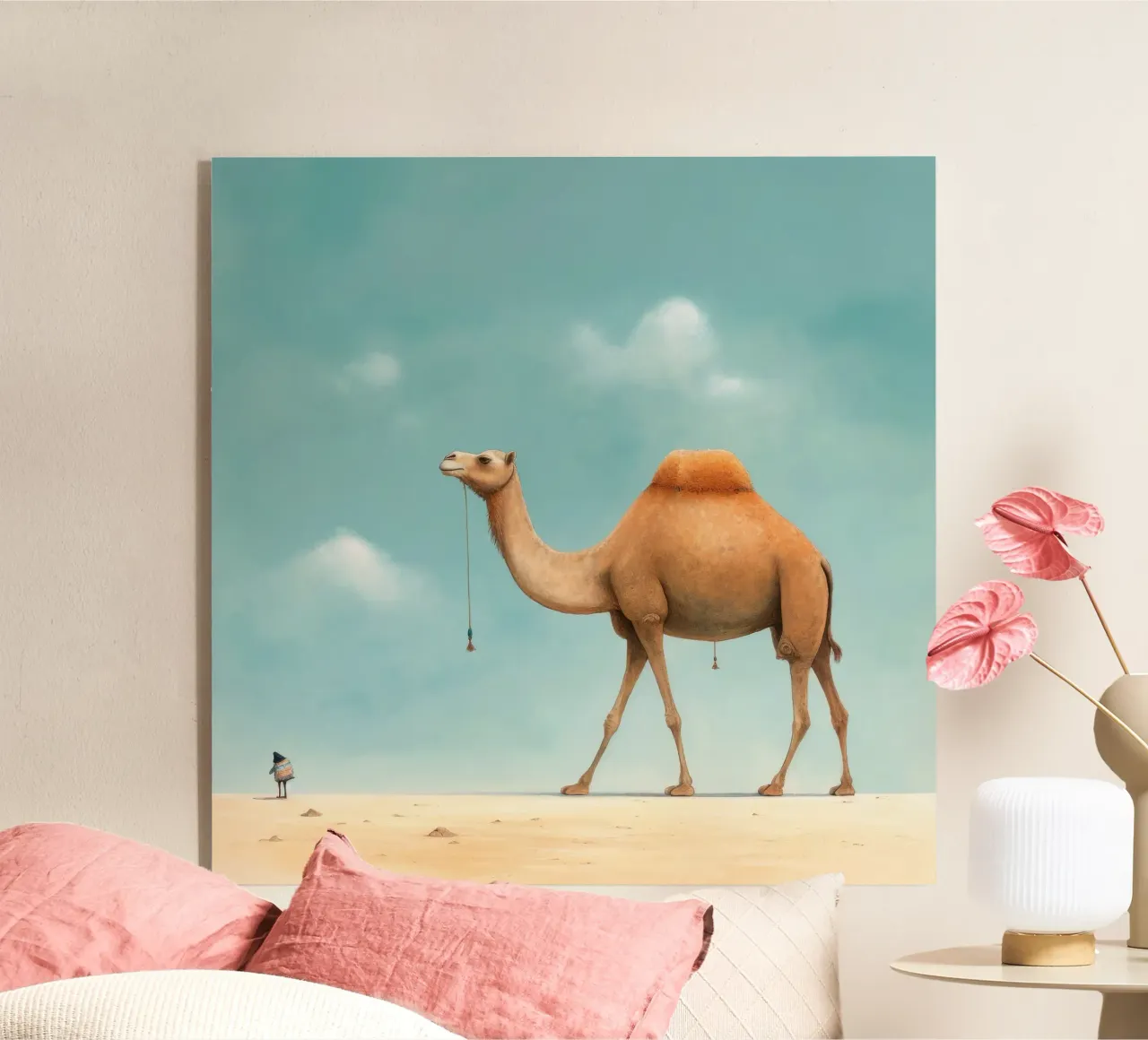 Camel minimale plexiglass da Minimal Animal Art