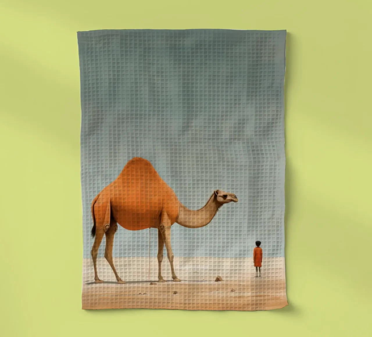Minimal Camel 4 torchon de Minimal Animal Art