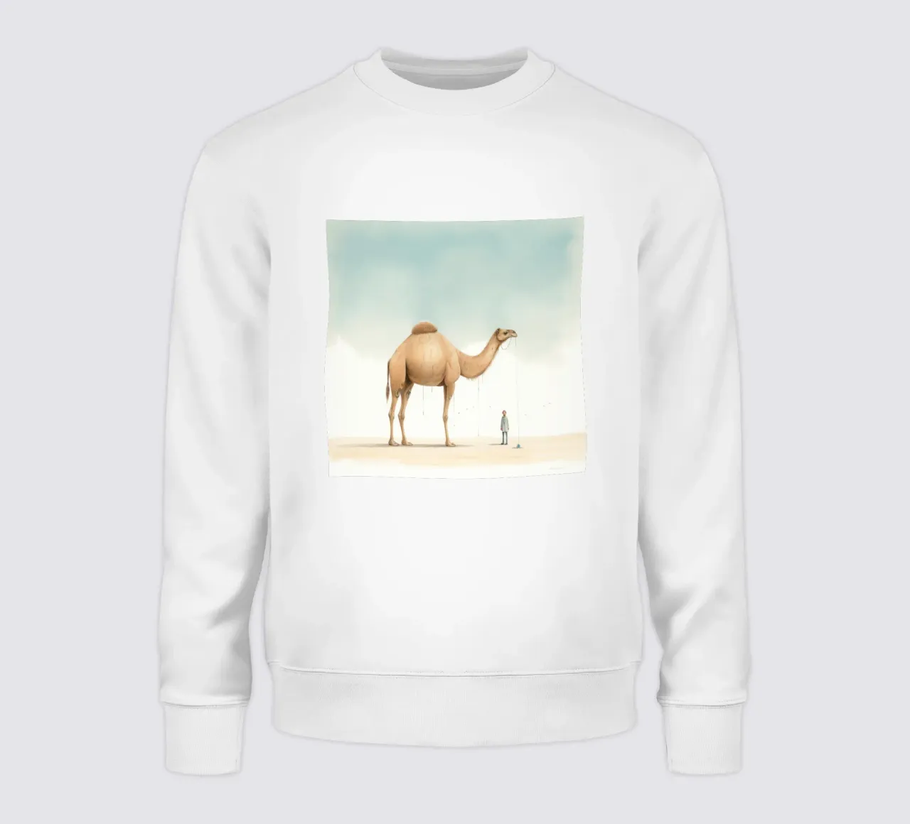 Minimal Camel 1 felpa da Minimal Animal Art