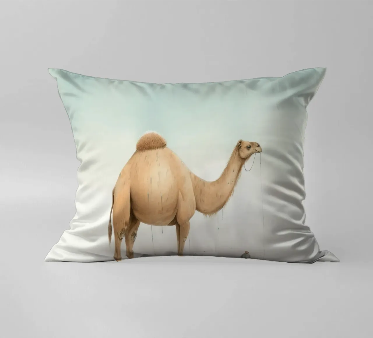 Minimal Camel 1 cuscino da Minimal Animal Art