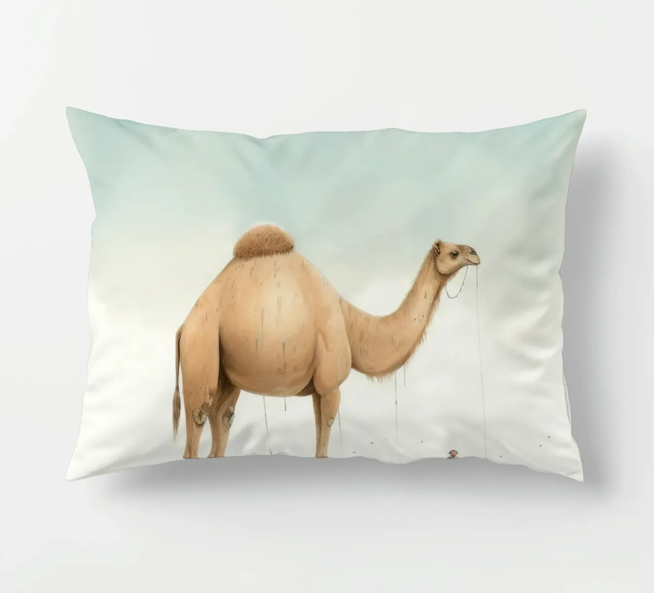 Minimal Camel 1 cuscino da Minimal Animal Art