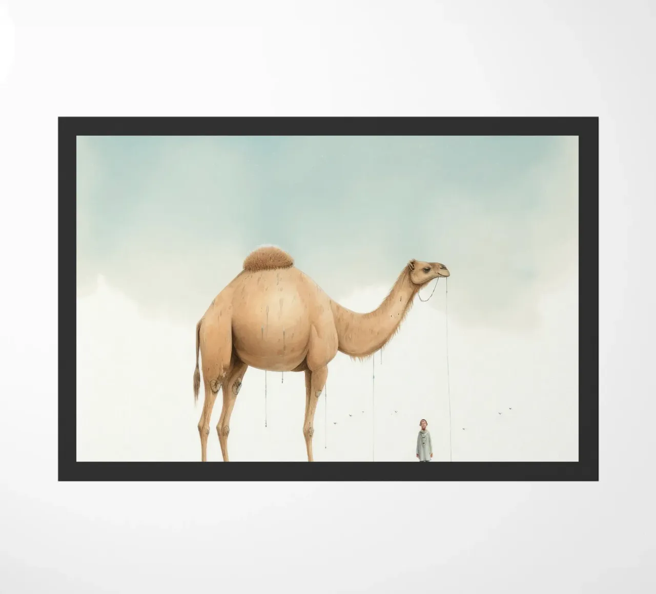 Minimal Camel 1 zerbino da Minimal Animal Art