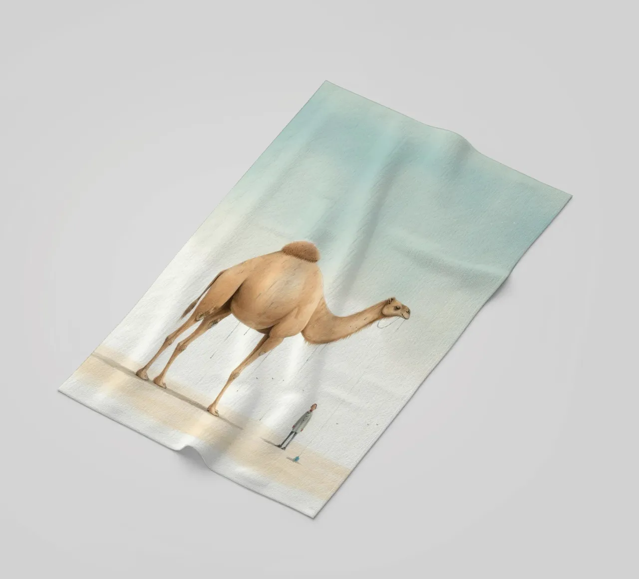 Minimal Camel 1 telo mare da Minimal Animal Art