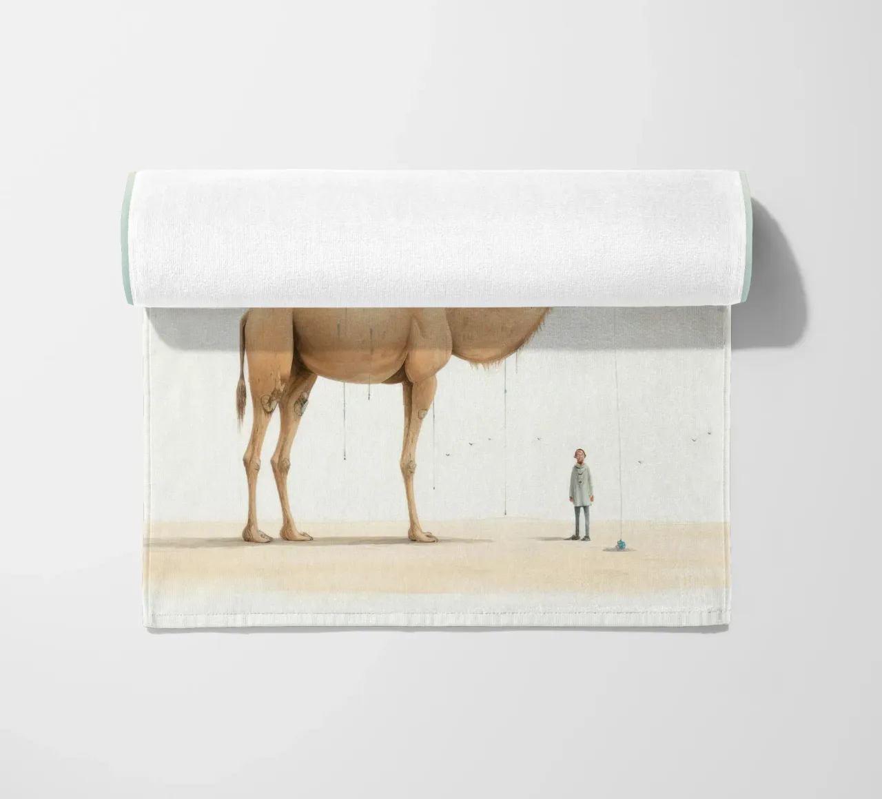 Minimal Camel 1 telo mare da Minimal Animal Art