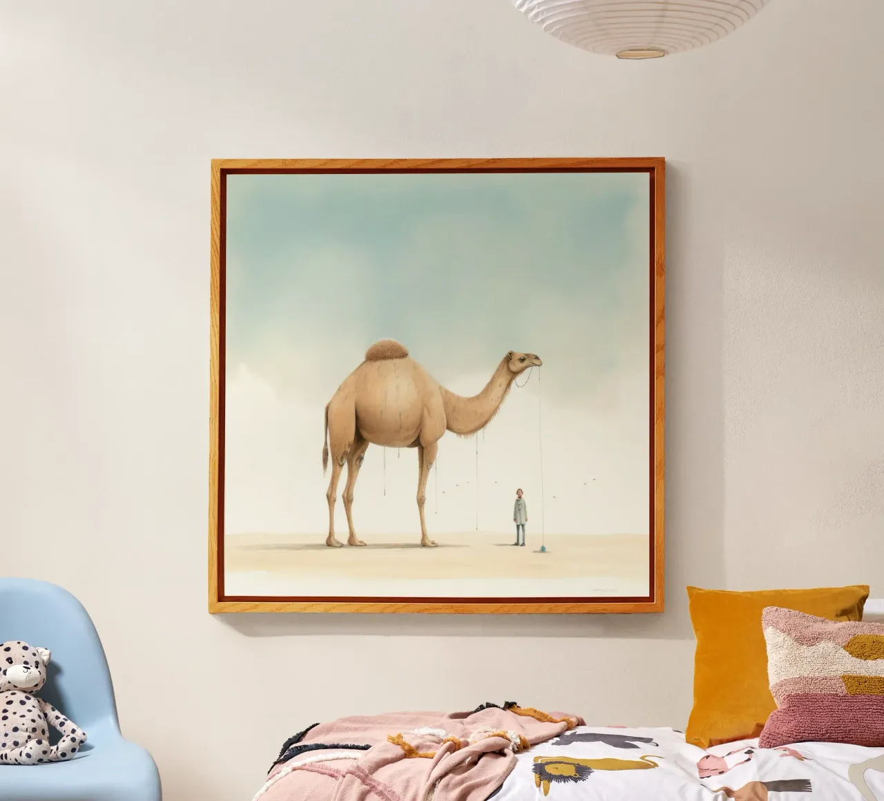 Minimal Camel 1 plexiglass da Minimal Animal Art