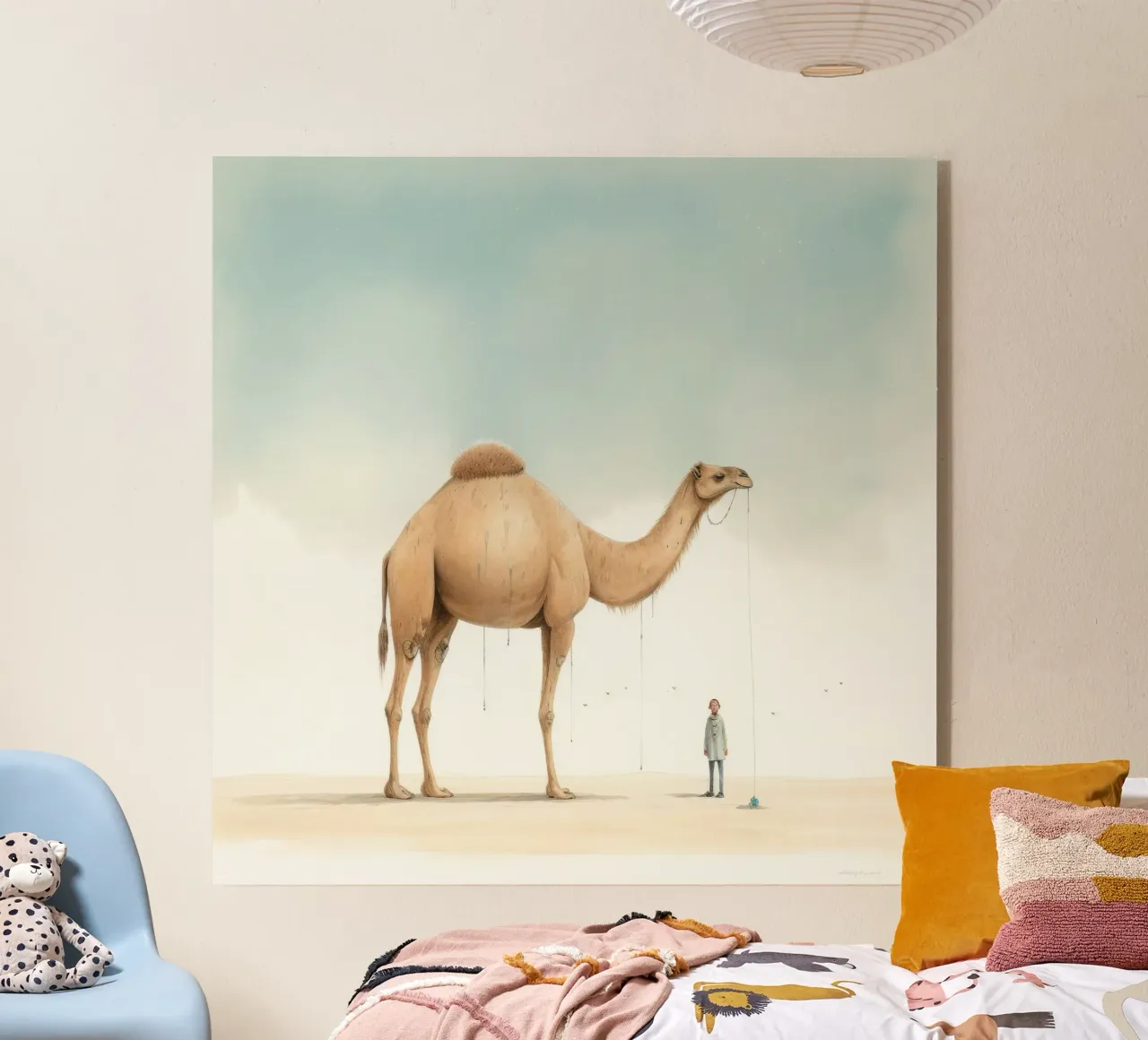 Minimal Camel 1 plexiglass da Minimal Animal Art