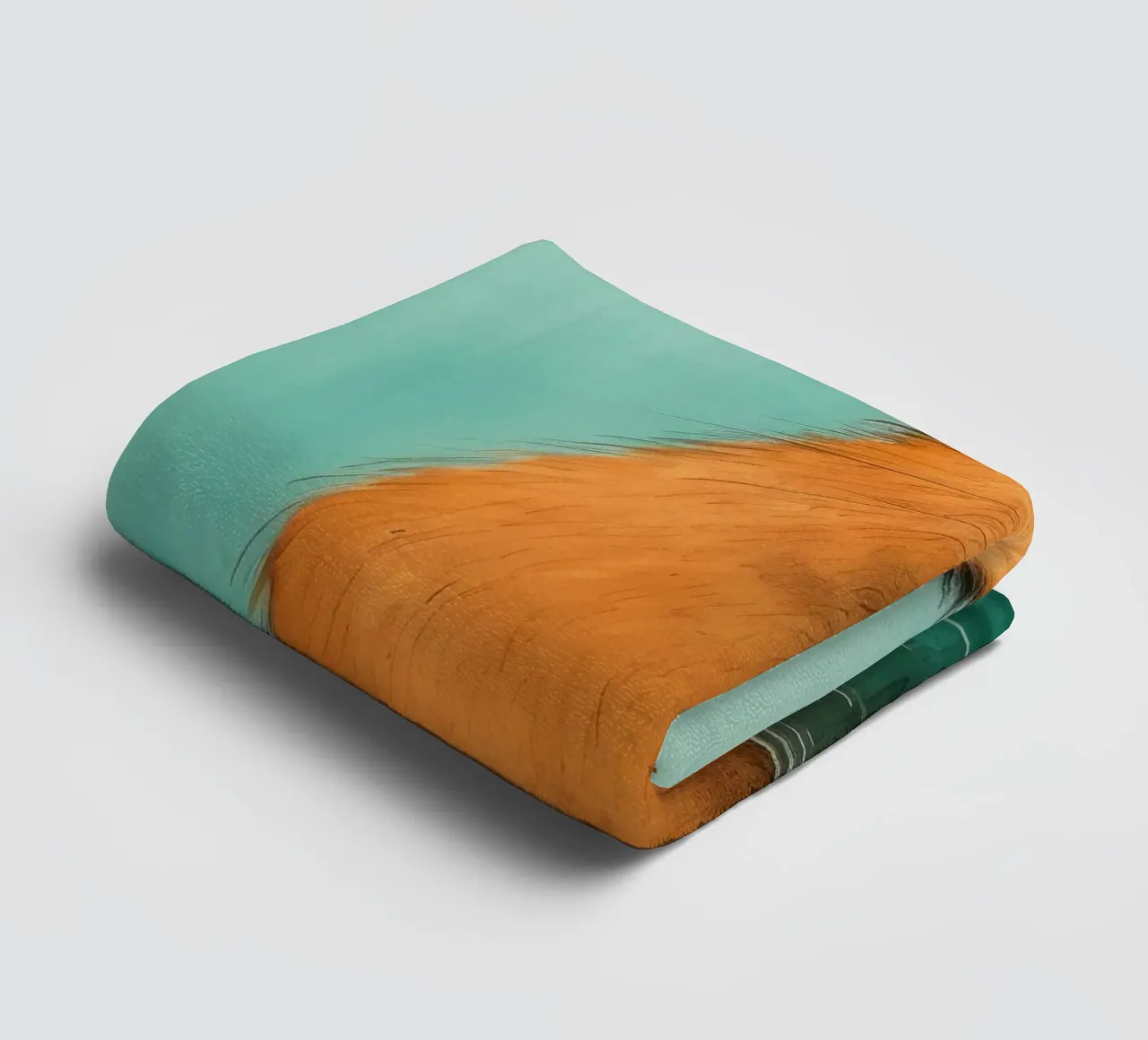 Minimal Capybara 4 towel by Minimal Animal Art