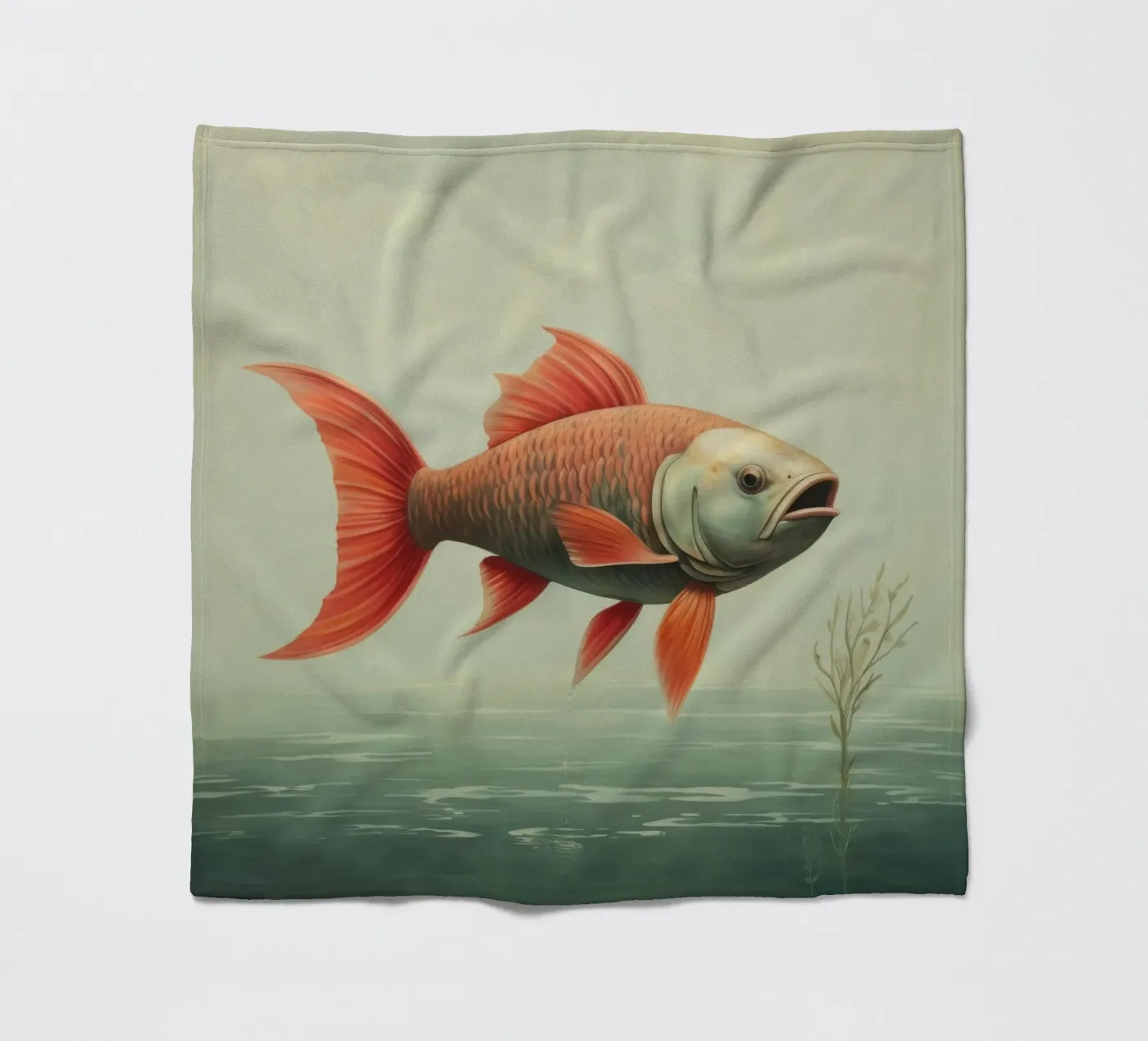 Minimum Carp coperta in pile da Minimal Animal Art