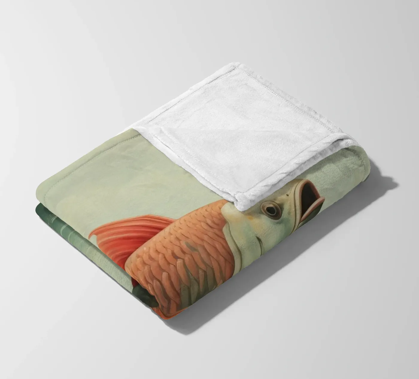 Minimum Carp coperta in pile da Minimal Animal Art