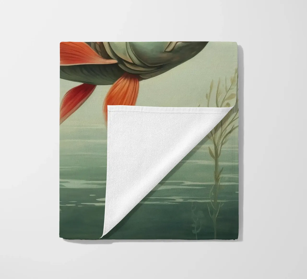 Carpa minima 2 telo mare da Minimal Animal Art