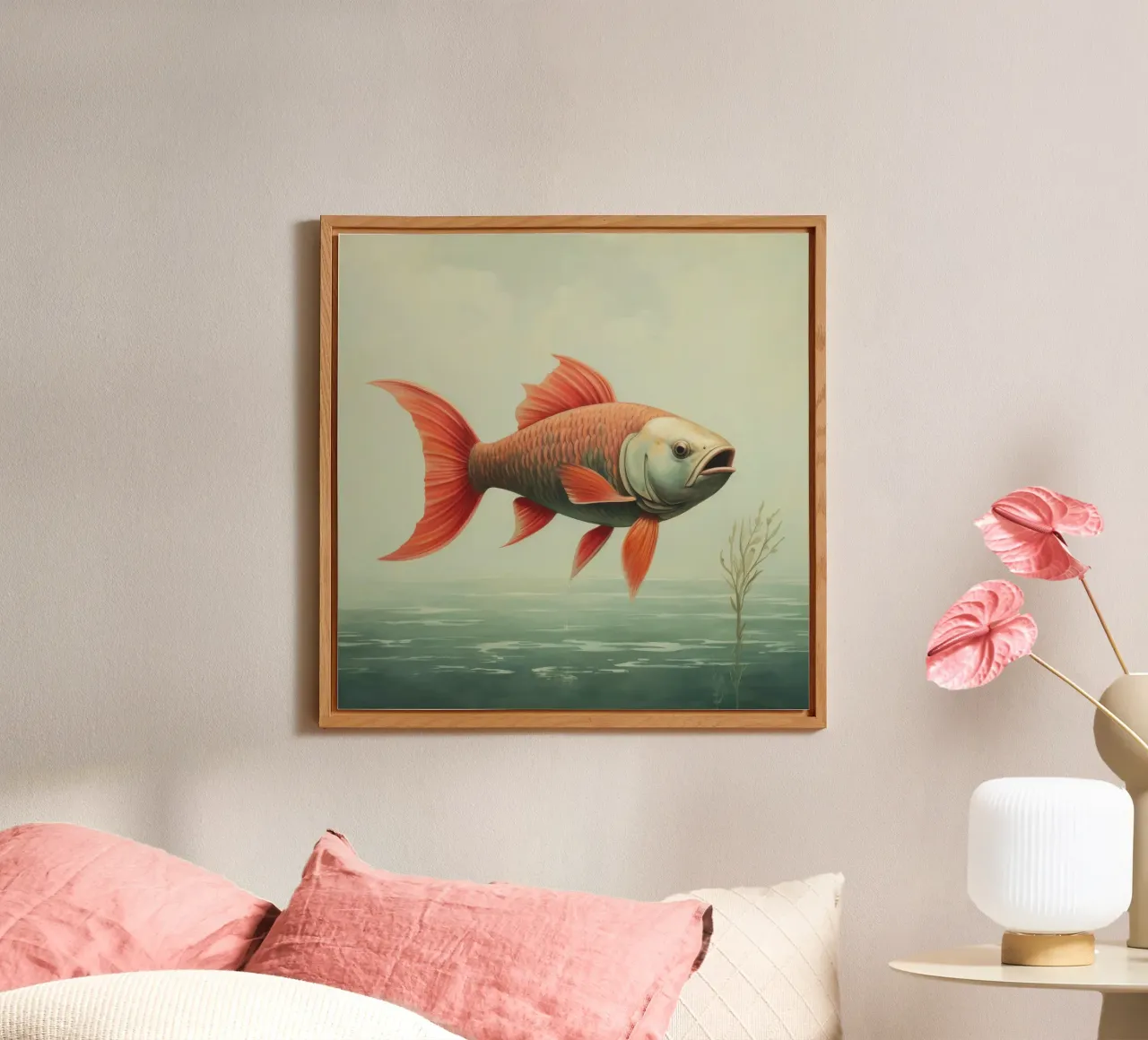 Minimum Carp forex plate by Minimal Animal Art