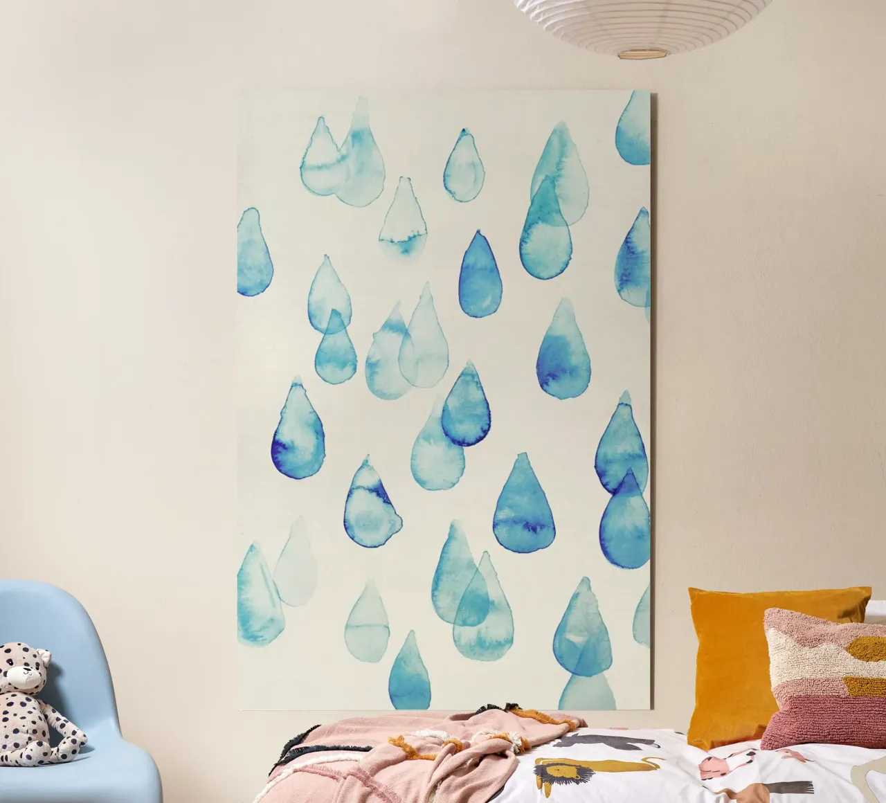 Water Drops alluminio dibond da treechild
