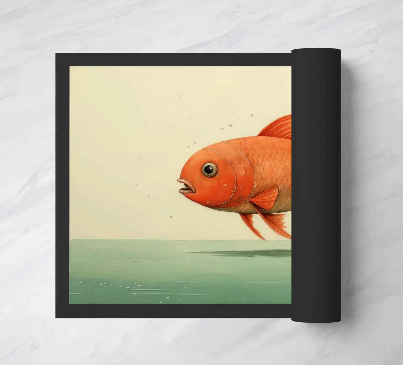 Minimum Carp product.type.doormat common.byCreator Minimal Animal Art