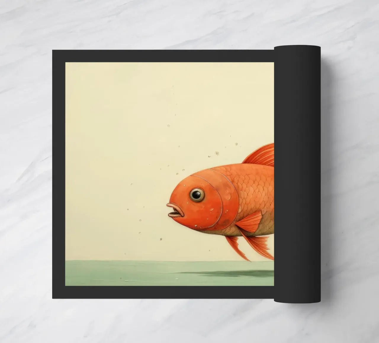 Carpa minima 3 zerbino da Minimal Animal Art