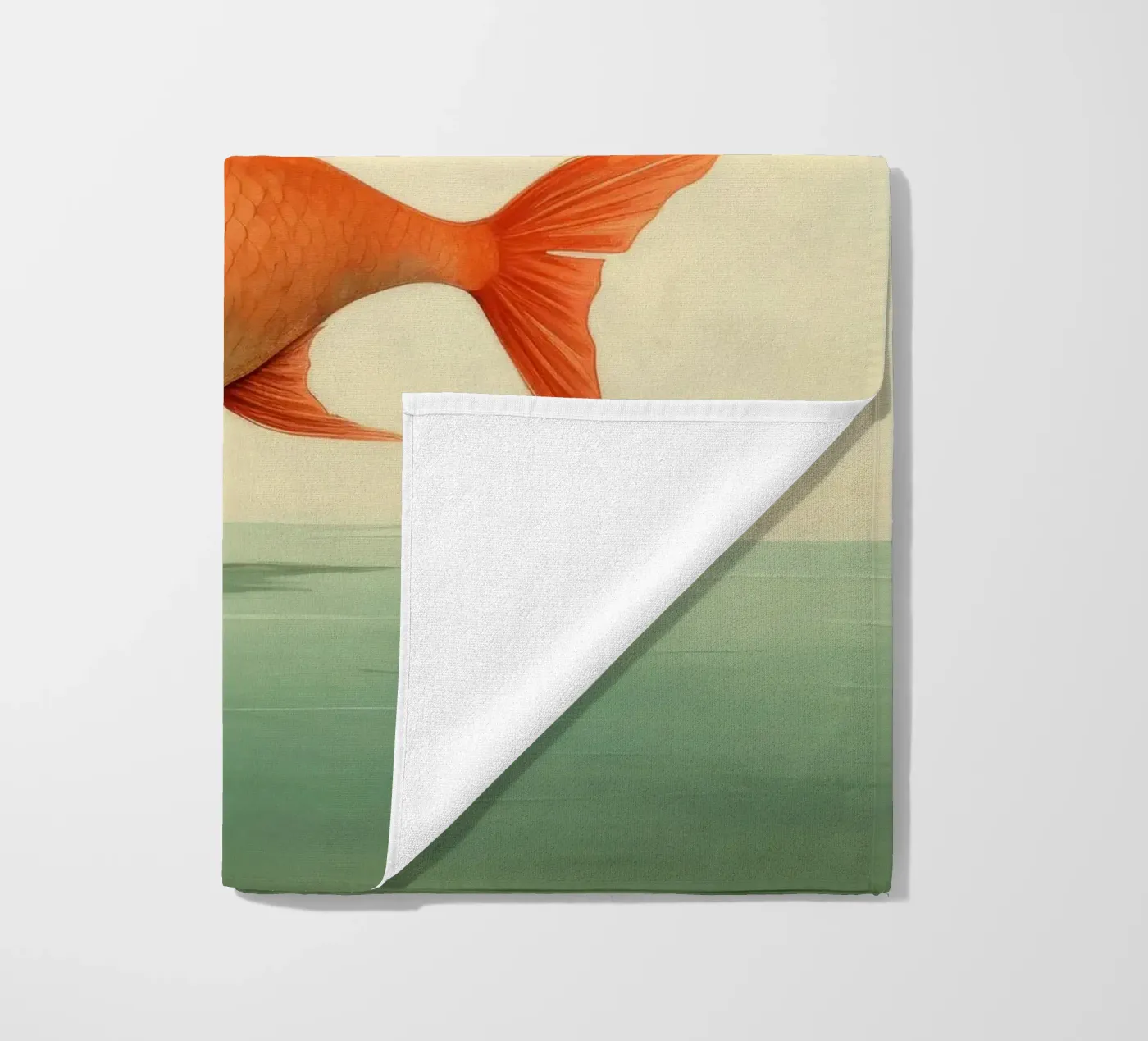 Carpa minima telo mare da Minimal Animal Art