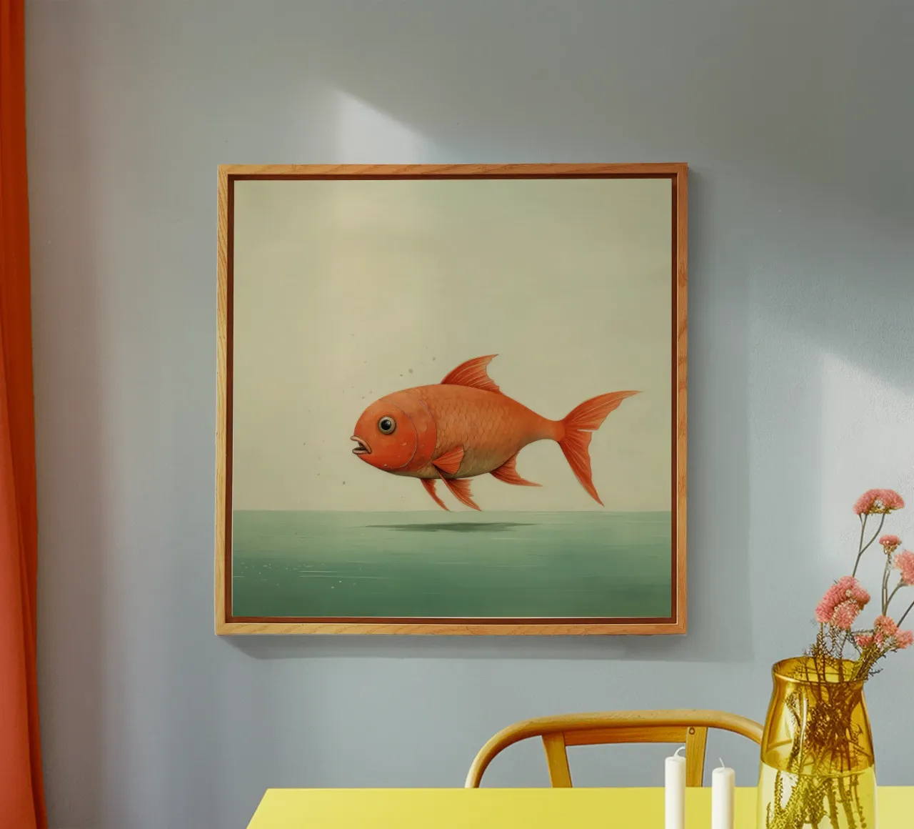 Carpa minima 3 plexiglass da Minimal Animal Art