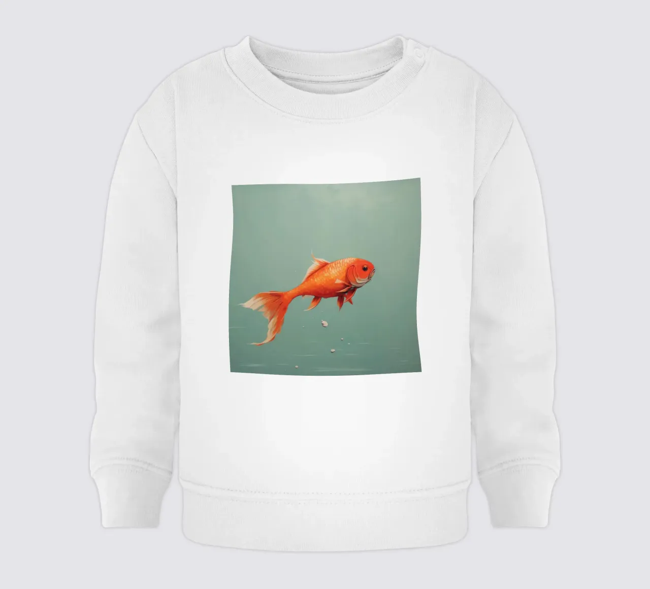 Carpa minima 4 felpa neonato da Minimal Animal Art