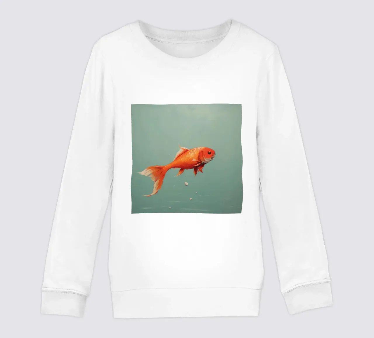 Carpa minima 4 felpa bambino da Minimal Animal Art