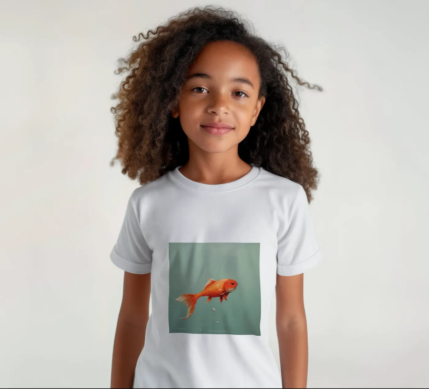 Minimum Carp kinder t-shirt van Minimal Animal Art