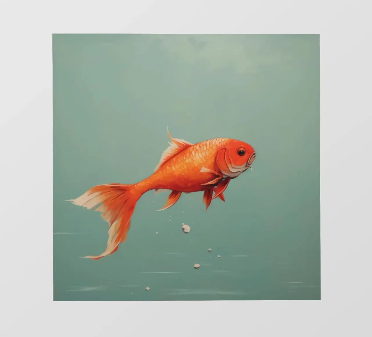 Minimum Carp pellicola backlit da Minimal Animal Art