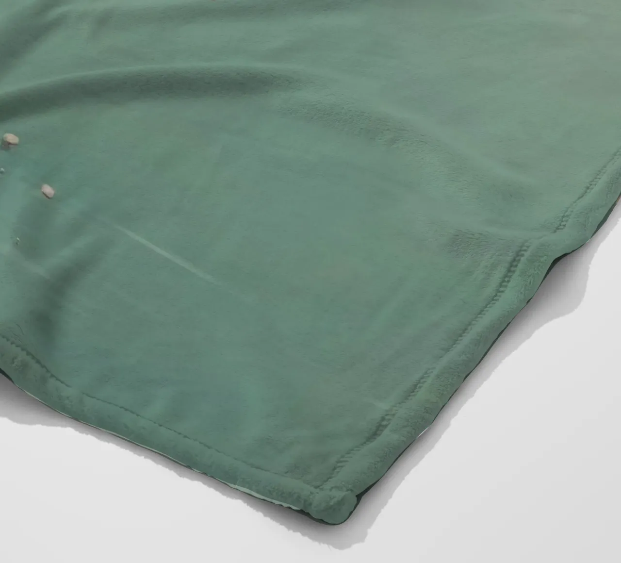 Carpa minima 4 coperta in pile da Minimal Animal Art