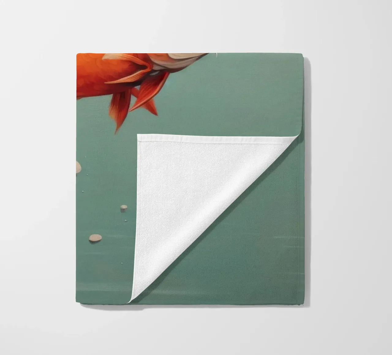 Carpa minima 4 telo mare da Minimal Animal Art