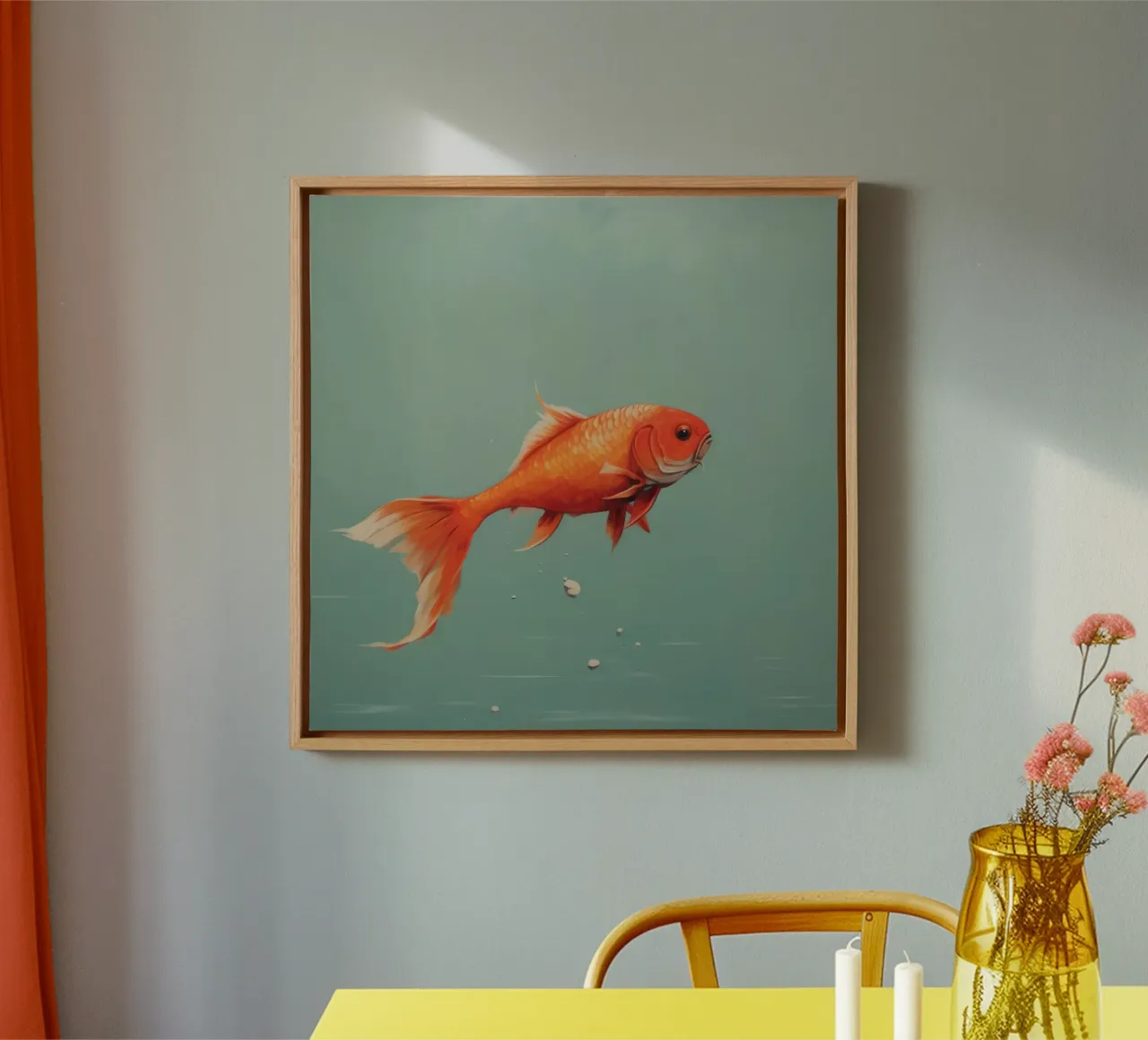 Minimum Carp tela da Minimal Animal Art