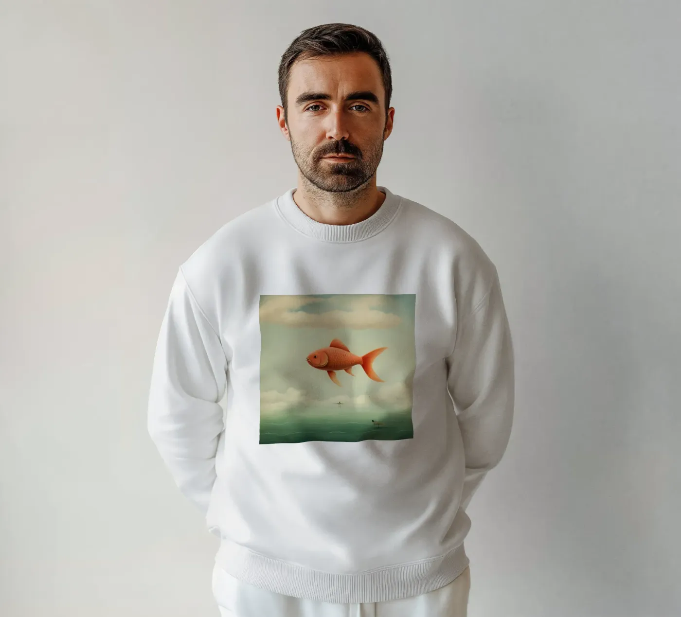 Carpe minimale sweat de Minimal Animal Art
