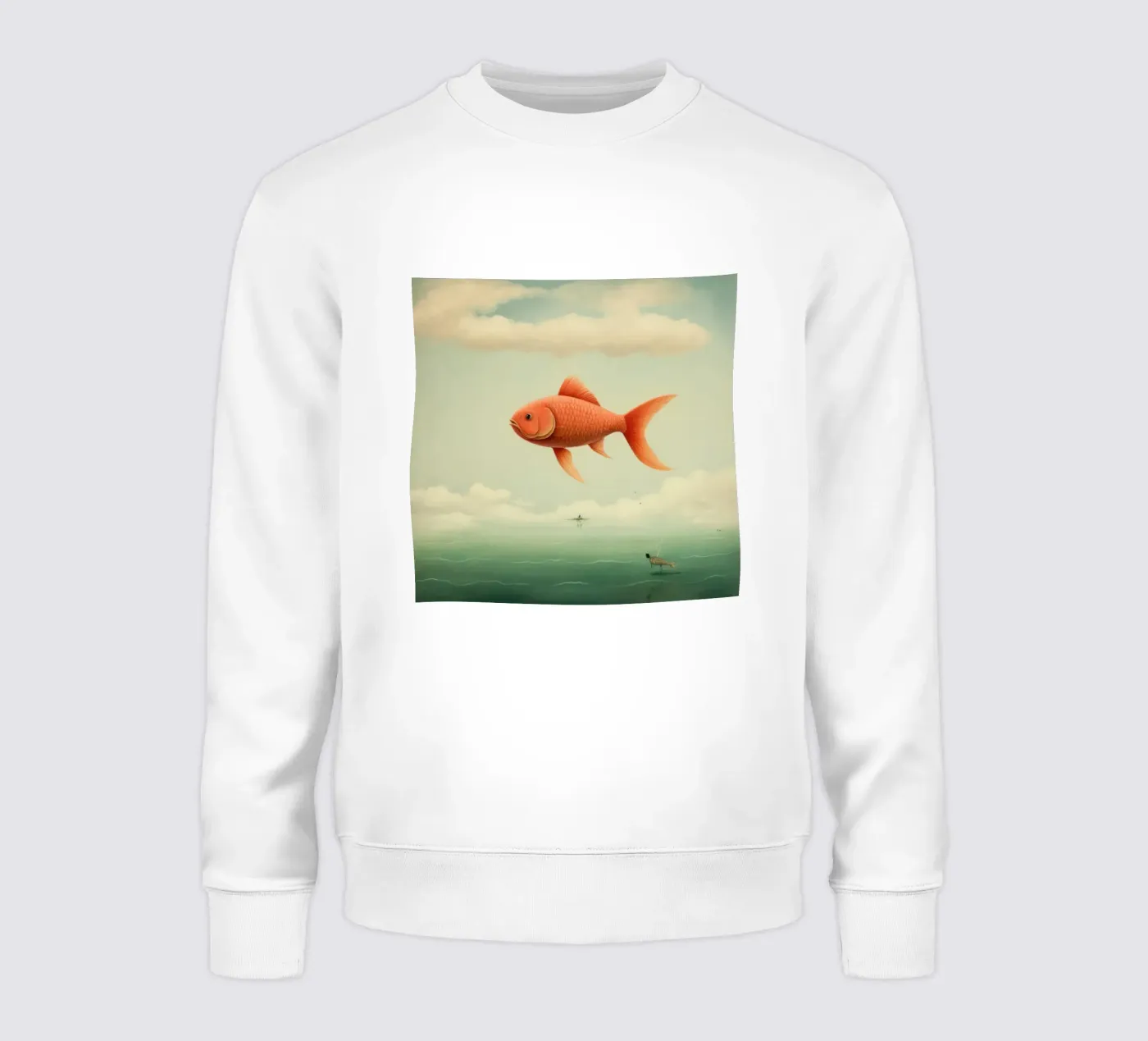 Carpe minimale sweat de Minimal Animal Art